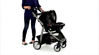 How to open Graco travel system
