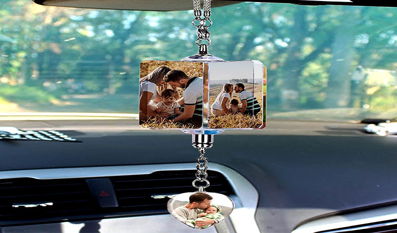 Things to hang from car mirror