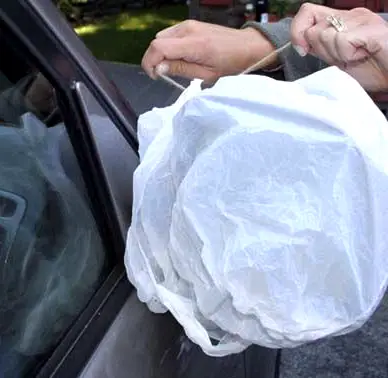 How To Use Bags In Car Mirrors